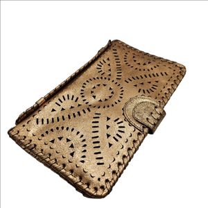 Gold Women's Clutch Bag